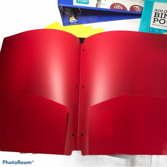 Notebook Lot Blue 520 Sheet/White 175 Sheet Notebook Paper Dividers Protectors - Picture 9 of 9